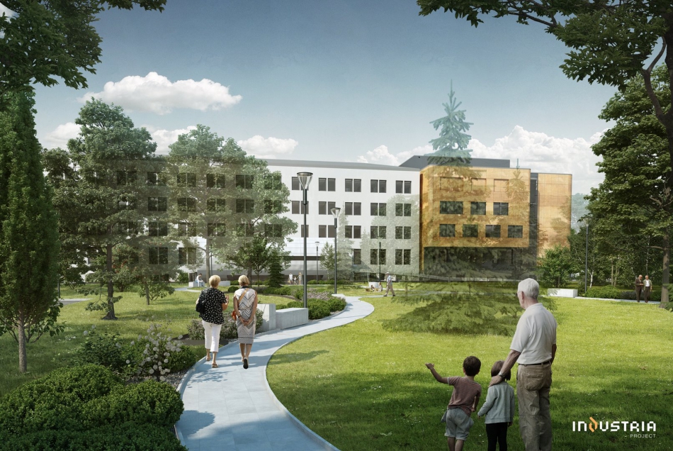 Stołeczne Centrum Rehabilitacji Wizualizacja