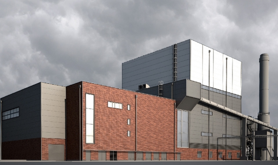 Rozbudowa Hal Produkcyjnych ALSTOM Power Wizualizacja